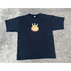 Vintage Miller MGD Genuine Draft Beer Pumpkin Promo Shirt XL